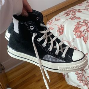 Converse with patch work